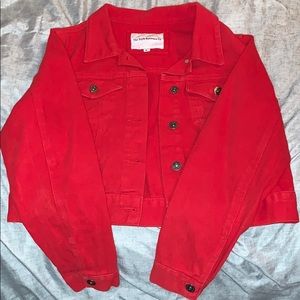 ✨RED JEAN JACKET✨